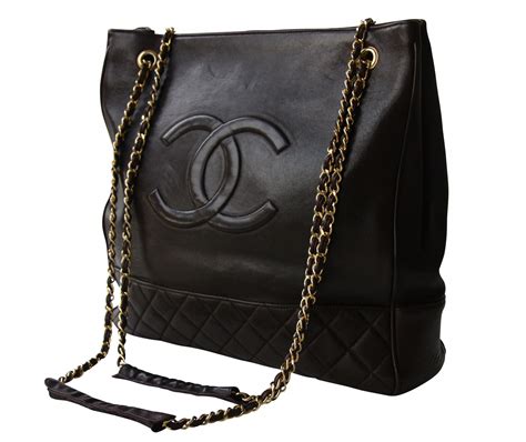 chanel brown tote bag|chanel tote bags for women.